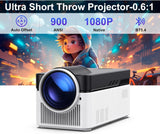 HY450 - Projecteur Smart Home Theater HD 1080p 8K